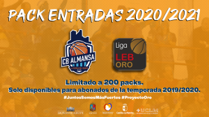 Packs entradas disponibles para ver al CB Almansa en La Bombonera