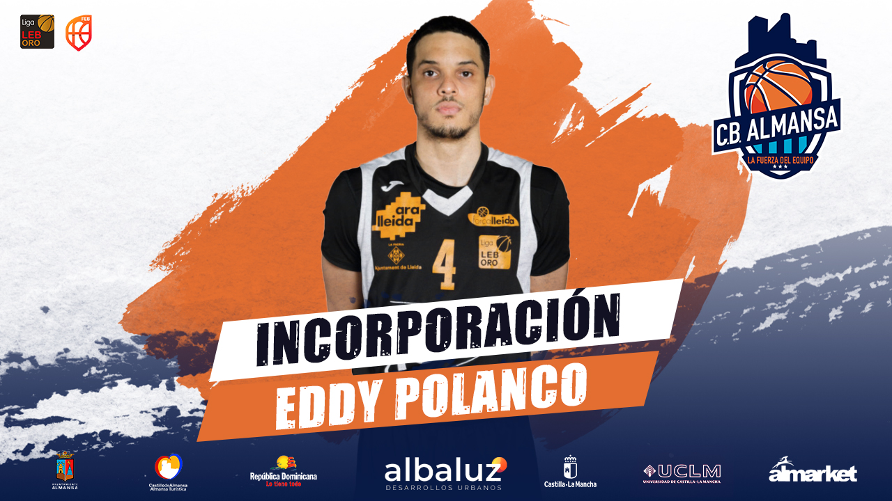 Eddy Polanco, nuevo jugador del CB Almansa con AFANION