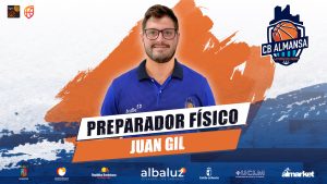 Juan Gil, preparador físico del CB Almansa
