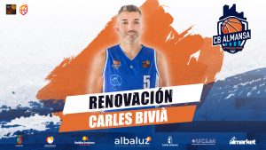 Carles Bivià renueva con el CB Almansa con AFANION