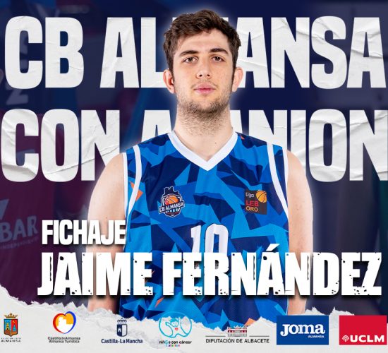 Jaime Fernández, quinta pieza del puzzle del CB Almansa con AFANION