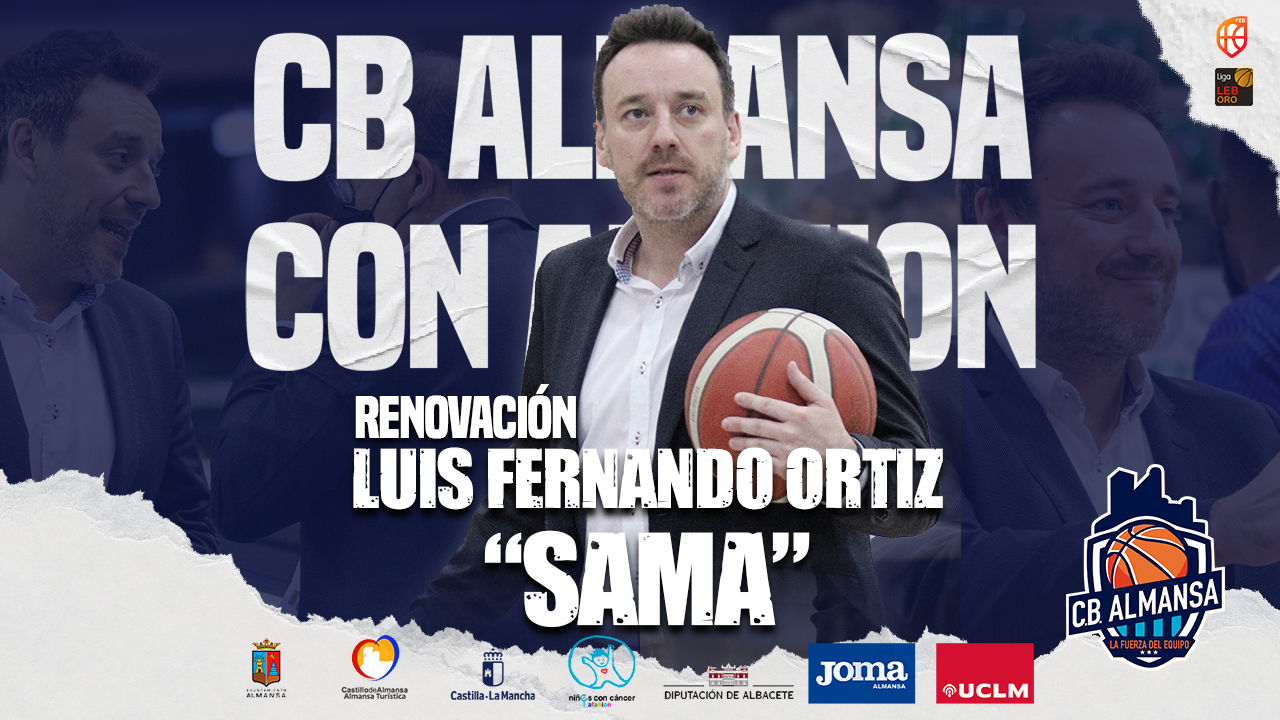 Luis _Fernando Ortiz Sama cumplirá su séptima temporada en el CB Almansa