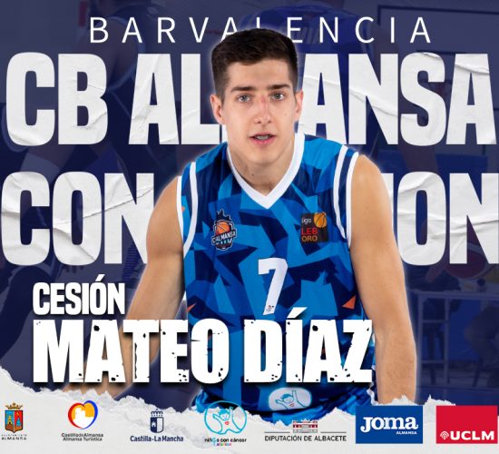 Mateo Díaz CB Almansa con AFANION