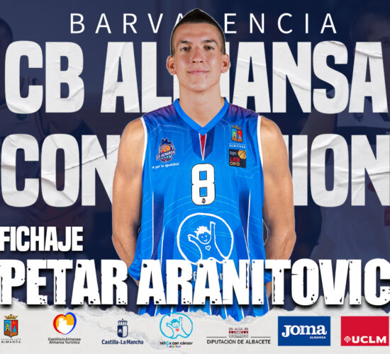 Aranitovic jugará con el 8 en el CB Almansa