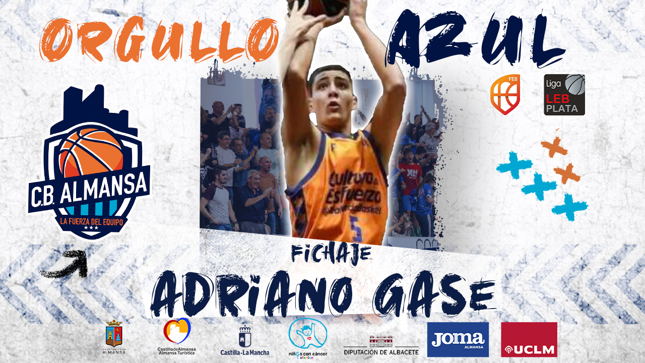 Adriano Gase CB Almansa con AFANION