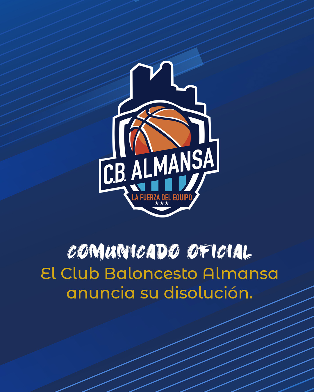 Comunicado oficial - CB Almansa